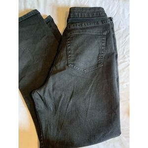 Riders by Lee‎ Women's Black Straight Leg Jeans Size 12 Petites